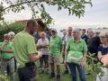 Stefan erklärt die Ursache für die Flecken am Apfel